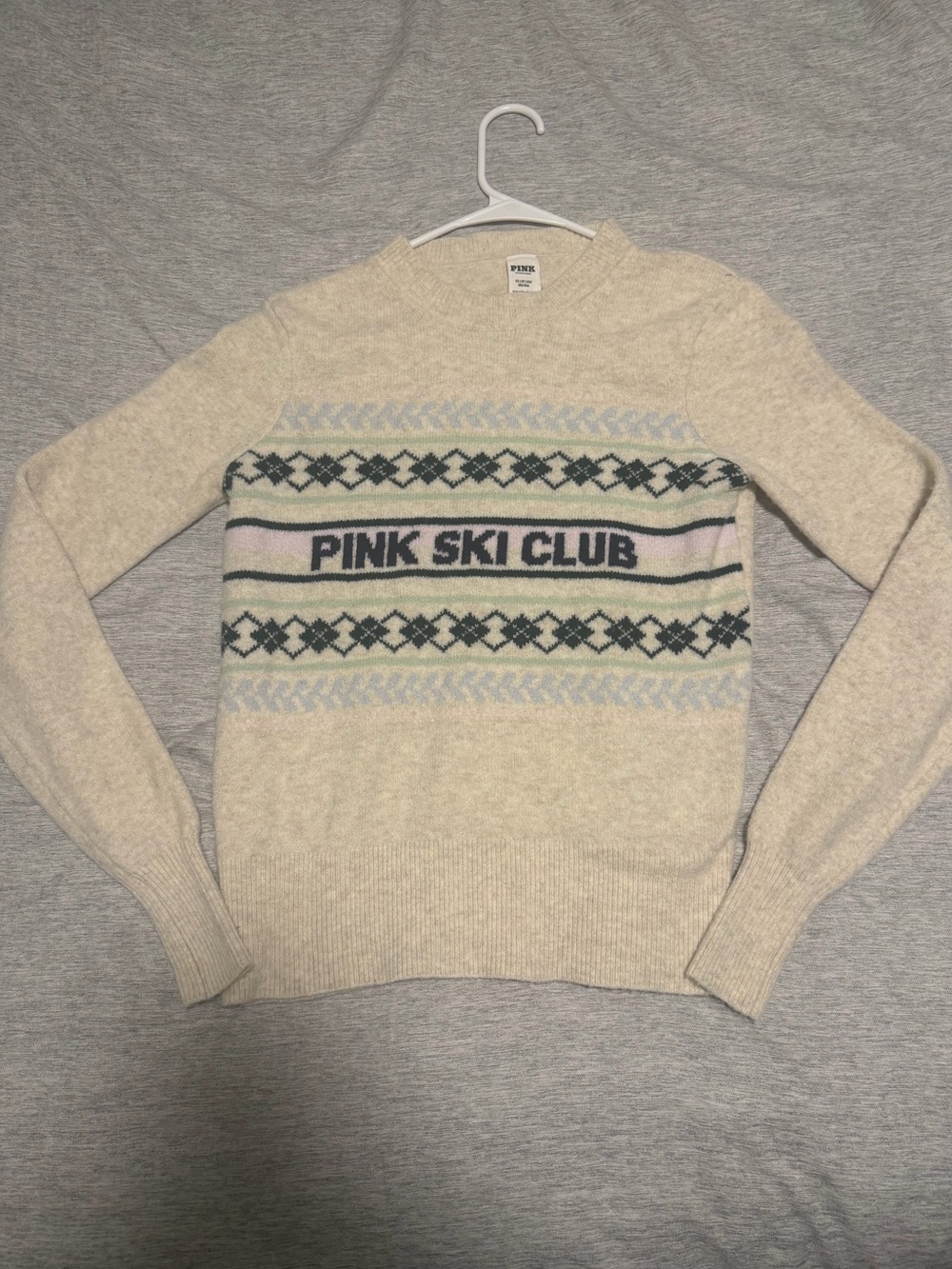 Victoria’s Secret PINK Ski Club Sweater XS NWT